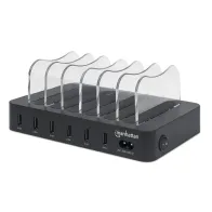 Manhattan 102254 Sieciowa ładowarka 6x USB-A 50W - B2B Netinet