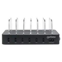 Manhattan 102254 Sieciowa ładowarka 6x USB-A 50W - B2B Netinet