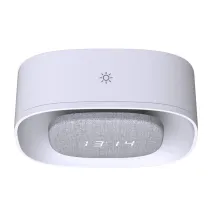 Wielofunkcyjny budzik z regulowanym światłem nocnym