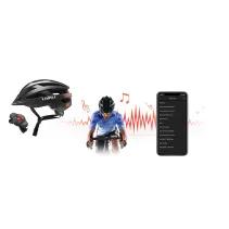 Kask Livall MT1 Neo V2 54-58cm czarny Bluetooth LED - B2B Netinet