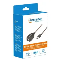 Kabel USB 2.0 przedłużacz aktywny USB-A na USB-A M/F 10m