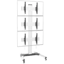 Techly 366815 Wózek na 3 telewizory 32-55" w pionie - B2B Netinet