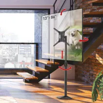 Barkan FS420 Stojak podłogowy TV 13-86" z regulacją - B2B Netinet