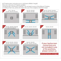 Barkan FS420 Stojak podłogowy TV 13-86" z regulacją - B2B Netinet