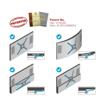 Barkan FS420 Stojak podłogowy TV 13-86" z regulacją - B2B Netinet