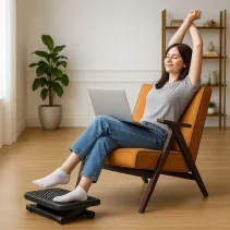 Techly 622007 Regulowany podnóżek biurowy - B2B Netinet