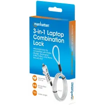 Manhattan 440301 Uniwersalna linka do laptopa na szyfr - B2B Netinet