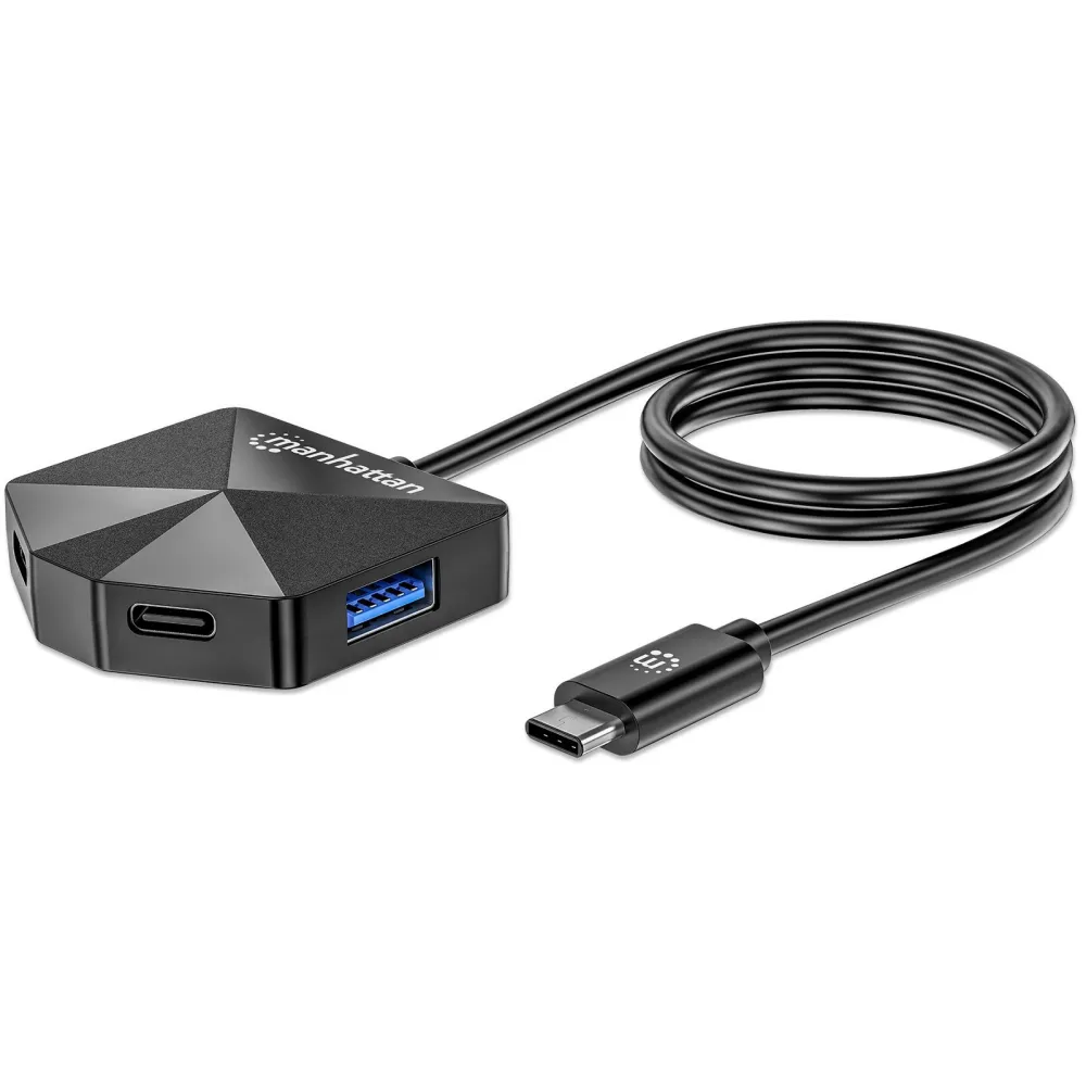 Manhattan 181150 Hub USB 3.0 Typ-C 2x USB-C 2x USB-A - B2B Netinet