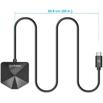 Manhattan 181150 Hub USB 3.0 Typ-C 2x USB-C 2x USB-A - B2B Netinet