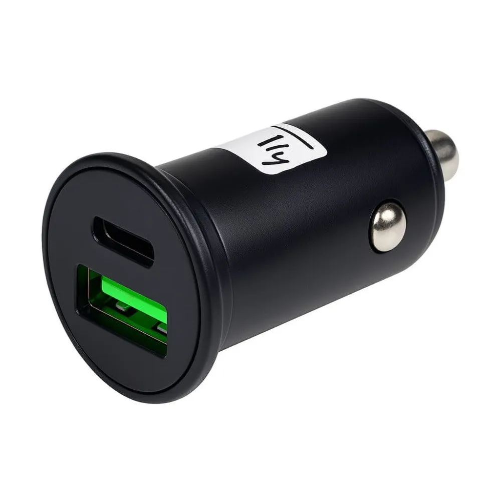 Techly 622571 Samochodowa ładowarka USB-C PD i USB-A QC - B2B Netinet