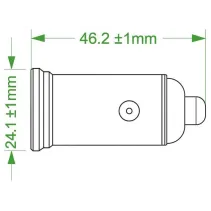 Techly 622571 Samochodowa ładowarka USB-C PD i USB-A QC - B2B Netinet