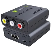 Techly 622083 Konwerter CVBS AV 3x RCA na HDMI 1080p - B2B Netinet