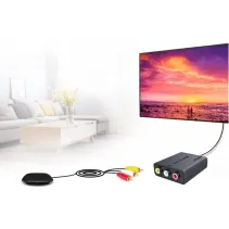 Techly 622083 Konwerter CVBS AV 3x RCA na HDMI 1080p - B2B Netinet