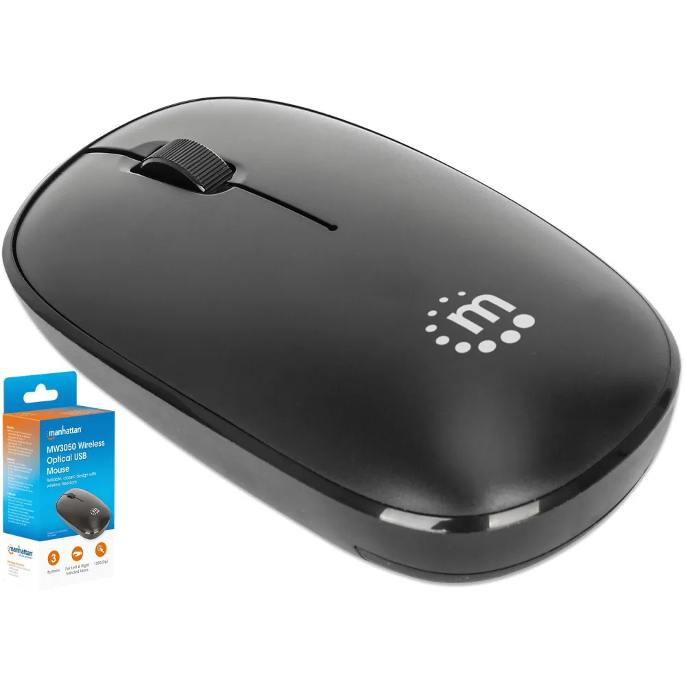 Manhattan MW3050 Oburęczna myszka bezprzewodowa - B2B Netinet
