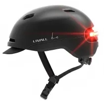 Livall C21 Miejski smart kask z LED i SOS 54-58cm czarny - B2B Netinet