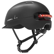 Livall C21 Miejski smart kask z LED i SOS 54-58cm czarny - B2B Netinet
