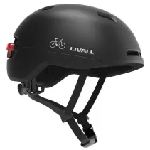 Livall C21 Miejski smart kask z LED i SOS 57-61cm czarny - B2B Netinet