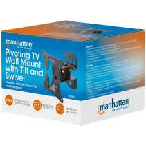 Manhattan 462662 Wieszak TV 13-32" ścienny obrotowy - B2B Netinet