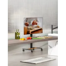 Manhattan 462068 Stojak mobilny TV 34-55" z regulacją - B2B Netinet