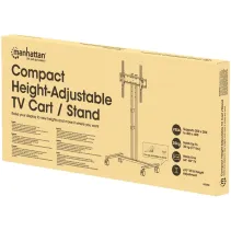 Manhattan 462068 Stojak mobilny TV 34-55" z regulacją - B2B Netinet