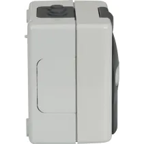 Obudowa gniazda na 2x Keystone, zewnętrzna IP44, natynkowa