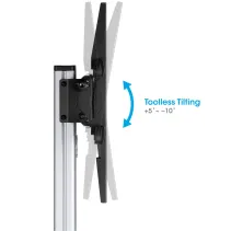 Manhattan 462327 - Stojak mobilny TV 37-86" z pivot - B2B Netinet