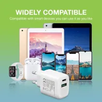 Techly 621895 Ładowarka sieciowa GaN USB-C/A 20W/18W - B2B Netinet