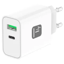 Techly 621901 Ładowarka GaN 30W do telefonu USB-C/A - B2B Netinet