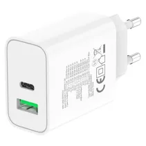 Techly 621901 Ładowarka GaN 30W do telefonu USB-C/A - B2B Netinet