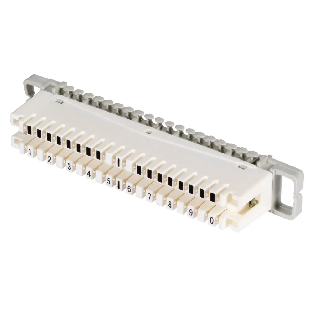 Łączówka rozłączna LSA na 10 par, bez kodowania kolorami