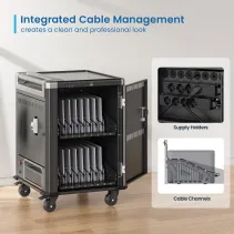 Ewent EW1703 Wózek do ładowania 16 laptopów 16x 230V AC - B2B Netinet