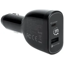 Ładowarka samochodowa 78W USB-C PowerDelivery 60W USB-A QuickCharge 18W