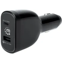 Ładowarka samochodowa 78W USB-C PowerDelivery 60W USB-A QuickCharge 18W