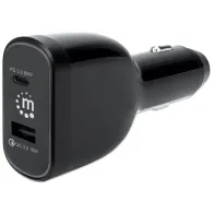 Ładowarka samochodowa 78W USB-C PowerDelivery 60W USB-A QuickCharge 18W