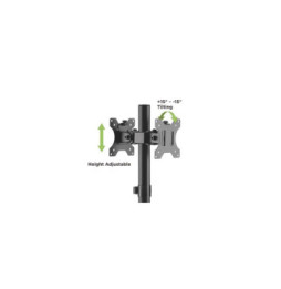 Ramię biurko 2XLCD 17-32 stand