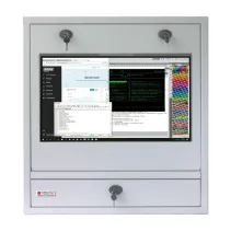 Techly 105780 Szafa na komputer przemysłowy i monitor dotykowy 22"