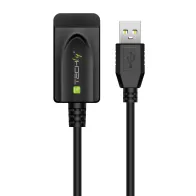 Kabel USB 2.0 przedłużacz aktywny USB-A na USB-A M/F 20m