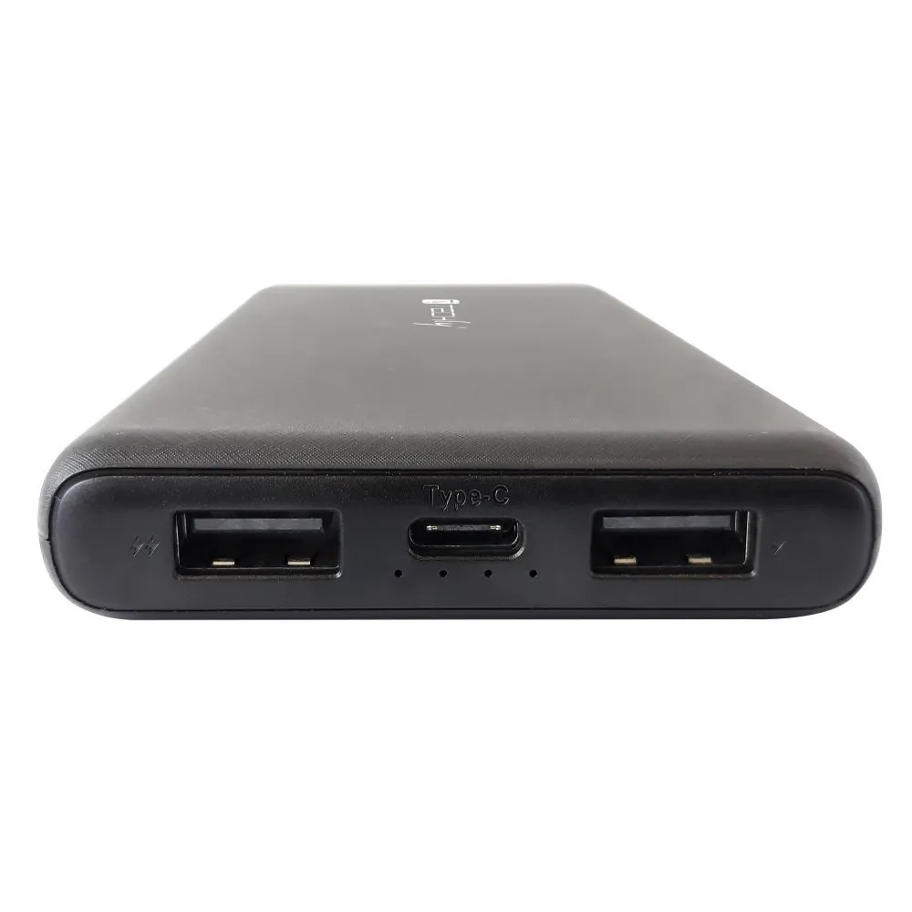 Techly 362541 Power Bank 10 000 mAh 1x USB-C 2x USB-A 2.1A