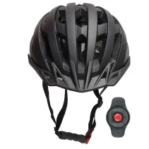 Kask rowerowy MTB Bluetooth 58-62cm LED/SOS/Intercom czarny