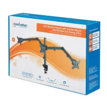 Manhattan 461658 Uchwyt do 3 monitorów 13-27" obrotowy - B2B Netinet