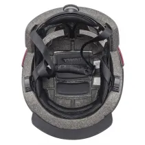Kask miejski Bluetooth 57-61cm LED/SOS/Intercom szary