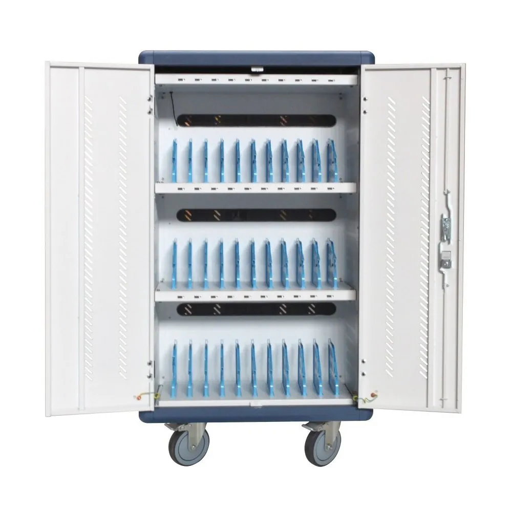 Techly 108880 Szafa ładująca 30x USB-C 5V, 30x 230V AC - B2B Netinet