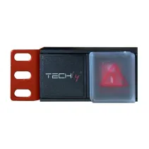 Listwa zasilająca 19" 1U, 8x Schuko, kabel 3m C20, włącznik