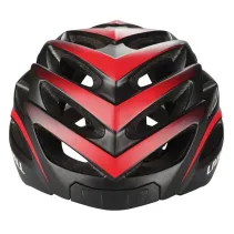 Kask szosowy Bluetooth 55-61cm LED/SOS/Intercom czerwony