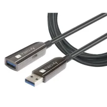 Kabel USB 3.0 optyczny przedłużacz USB-A na USB-A M/F 20m