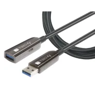 Kabel USB 3.0 optyczny przedłużacz USB-A na USB-A M/F 20m