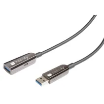 Kabel USB 3.0 optyczny przedłużacz USB-A na USB-A M/F 20m