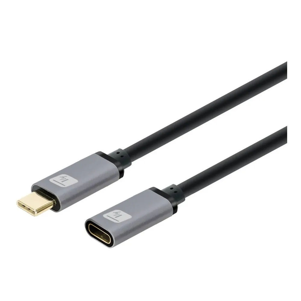 Kabel USB 3.0 przedłużacz  USB-C na USB-C 3.2 Gen2 M/F 1M