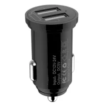 Ładowarka samochodowa 2x USB 12W/2.4A 5V