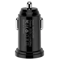 Techly 365412 Samochodowa ładowarka 2x USB 5V 3.4A